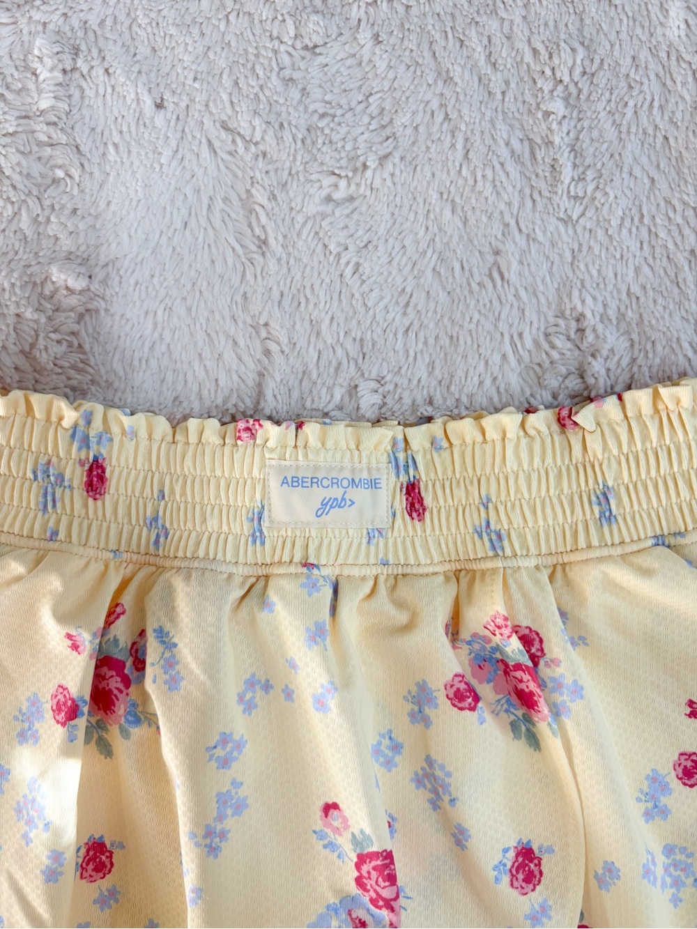 Abercrombie Kids YPB Tiered Ruffle Active Skirt Skort Floral 7/8 - Picture 3 of 6